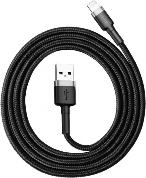 Baseus Cafule USB Lightning кабел 2 м 1,5 A – Сива