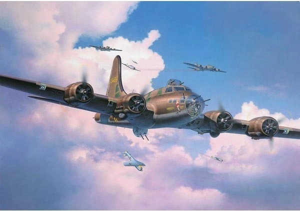 Пластиков модел B-17 F Memphis Belle
