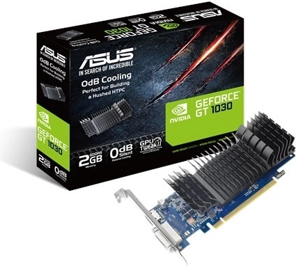 Графична карта ASUS GT 1030 с пасивно охлаждане