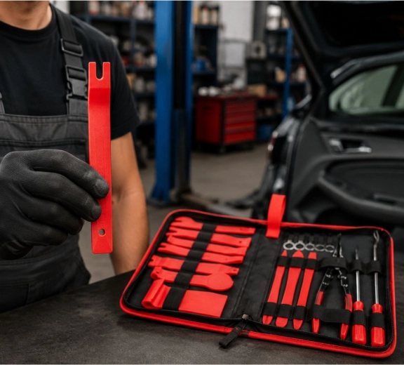 Zippered case for organized storage and transport