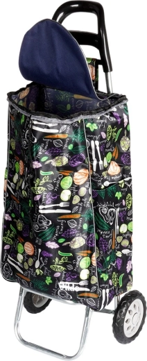 Spacious 30 l bag with easy closure