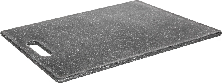 Plastic Cutting Board GRANITE 36.3 × 27.5 cm, Grey