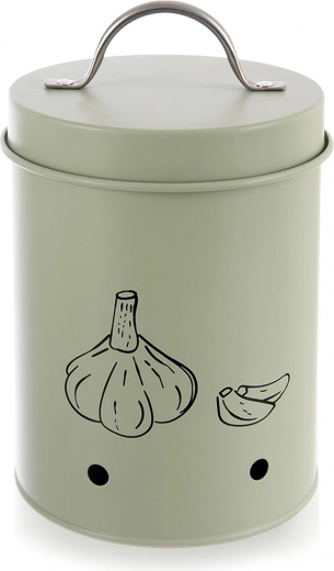 Metal container for vegetables and fruit GREENISH 1.4 l, green