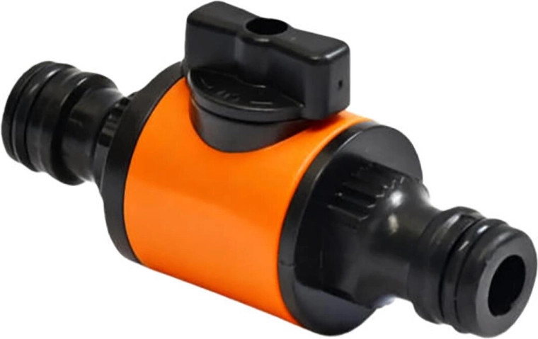 Soft Hose Connector with Valve