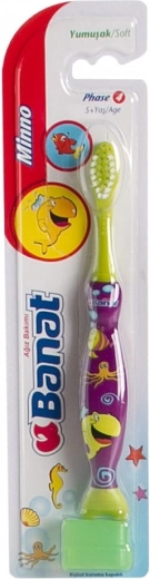 Banat Mino Junior Soft детска четка за зъби мека 5–7 години