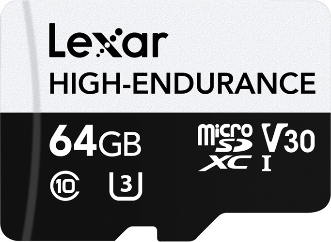 Карта памет Lexar High-Endurance microSDXC 64 GB