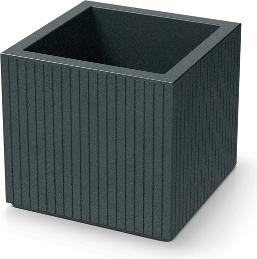 Саксия Coro Square 40 × 40 см, графит