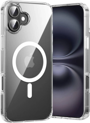 Прозрачен калъф Vention за iPhone 16 Plus с MagSafe