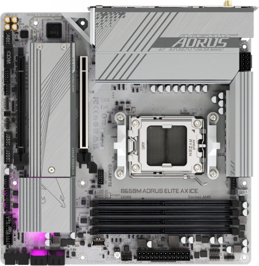 Fast storage: M.2 PCIe 5.0 + PCIe 4.0