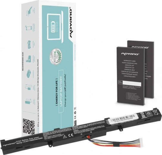 Movano A41N1611 Battery for Asus ROG GL553 and GL753V 2200 mAh (32 Wh)