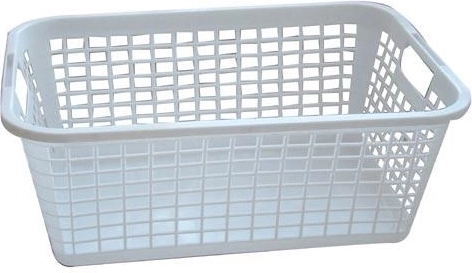 Пластмасов кош за пране 67 × 45 × 27 см, микс цветове