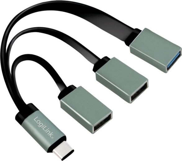 LogiLink USB-C hub 3.1 with 3× USB-A ports