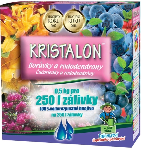 Тор Kristalon за боровинки и рододендрони 0,5 кг
