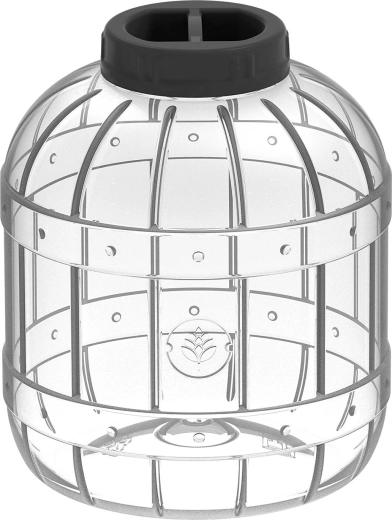 Multi-purpose unbreakable 8 L container with lid