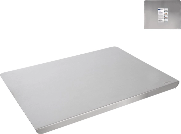Stainless Steel Pastry Board SILVERLINE 60 × 50 cm