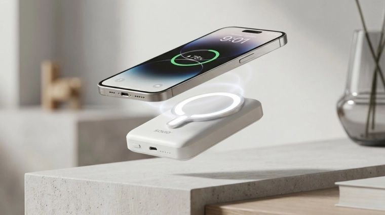 Qi wireless up to 15 W and fast USB‑C PD