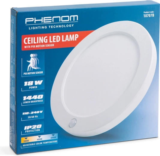 Automatic lighting when motion is detected