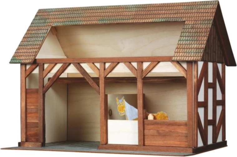 Wooden Model Kit Walachia Stable