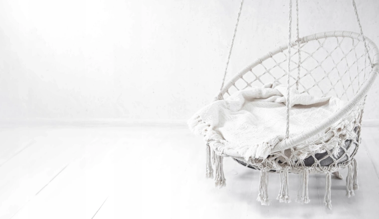 Boho style for interiors and terraces