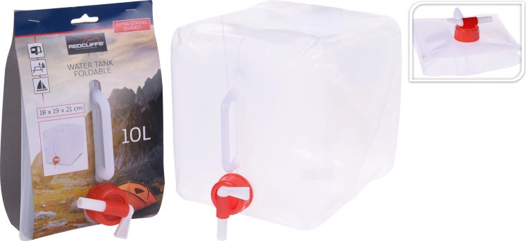 Collapsible 10 L Jerry Can for Water and Liquids