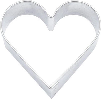 Heart-shaped cookie cutter