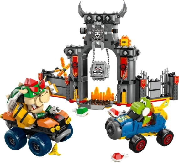 LEGO Super Mario Mario Kart – Bowser’s Castle Racing Set