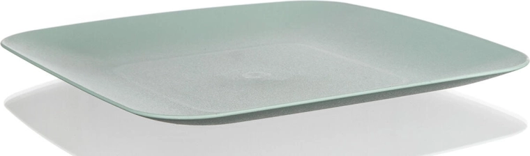 Shallow square plate 23.5 × 23.5 cm plastic MINT CULINARIA