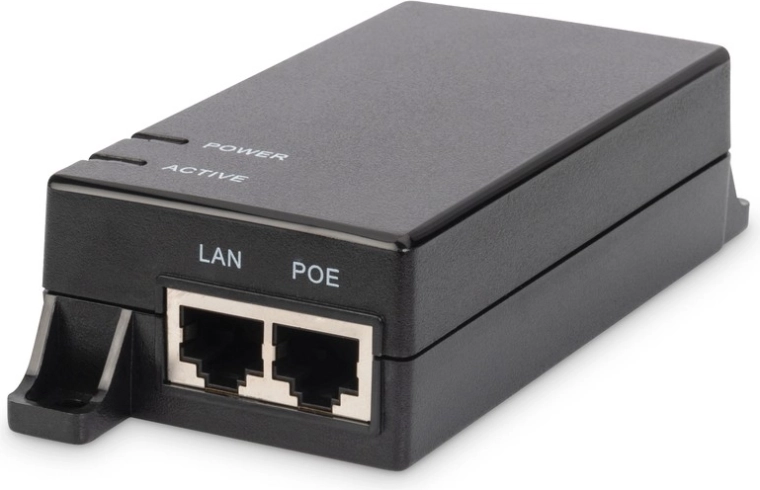 PoE инжектор 802.3af 48V 15,4 W гигабитов