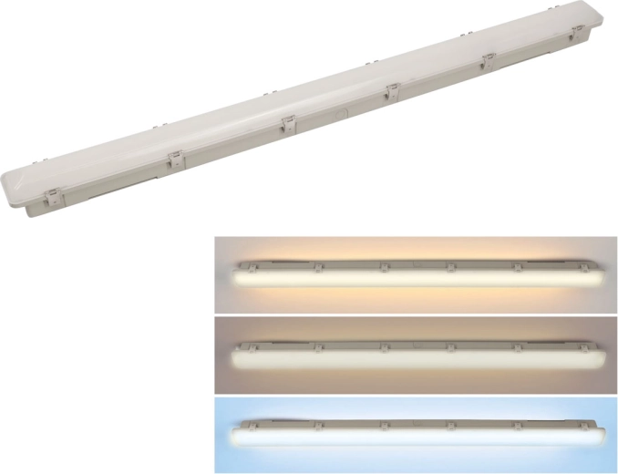 LED прахоустойчиво осветително тяло Solight 40 W 4800 lm 3CCT 120 cm Lifud