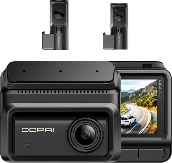 DDPAI Z90T триканална автомобилна (dash) камера 4K с GPS