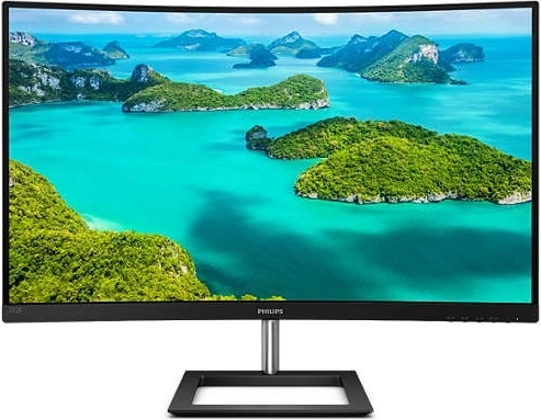 Philips 31,5" извит монитор с VA с HDMI и DisplayPort