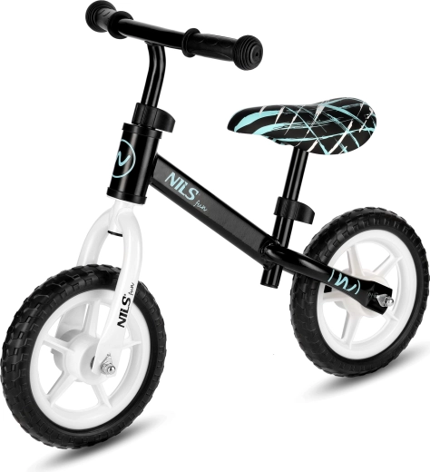 Kids' Balance Bike NILS Fun RB134 10″ black