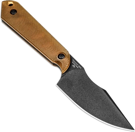 Top-tier CPM-3V steel with black finish