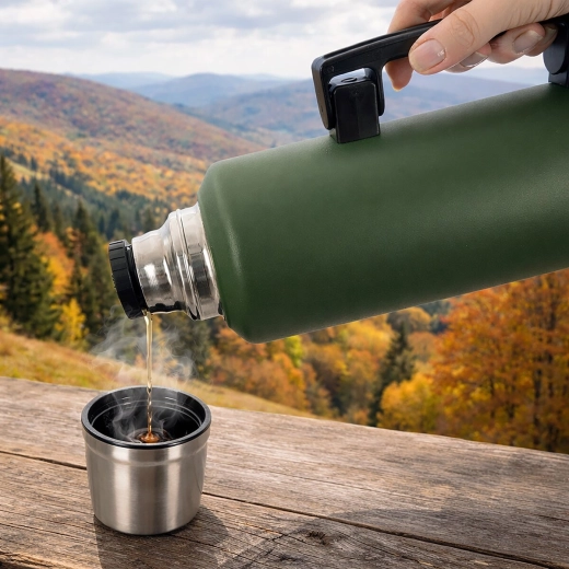 Easy pouring and serving on the go