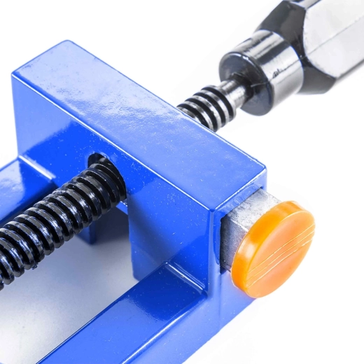 Screw mechanism with protective end cap