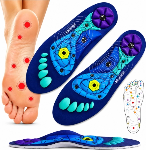 Acupressure nubs for foot massage