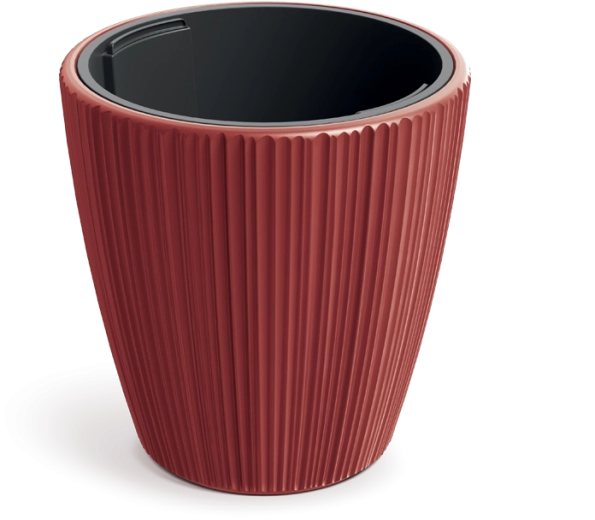 ORO Flower Pot 39 cm retro red