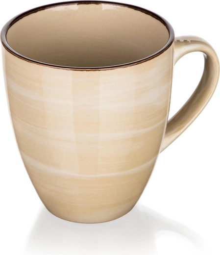 Durable ceramic with a smooth glaze