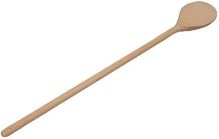 Wooden round spoon 35 cm