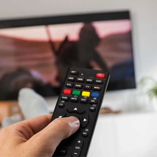 Universal TV Remote Control for More Than 250 Types, Black