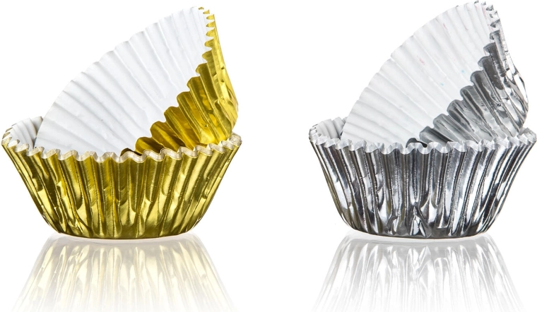 Aluminum baking cups 7.2 × 2.1 cm CULINARIA (42 pcs)