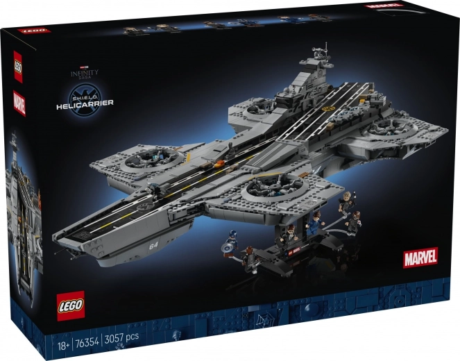LEGO Marvel Avengers S.H.I.E.L.D. Helicarrier aircraft carrier