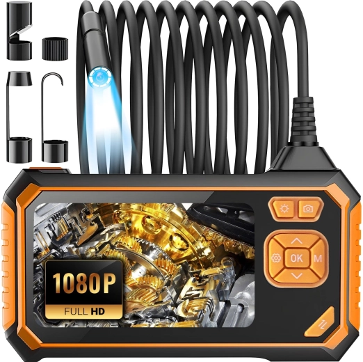 RENEW FORCE Inspection Endoscope Camera with 4.3" LCD Display and 5 m Cable