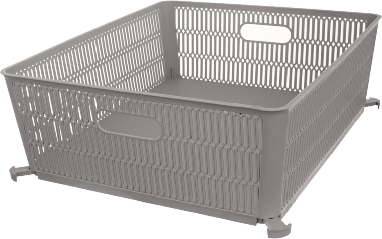 Stackable storage basket Nesta, grey