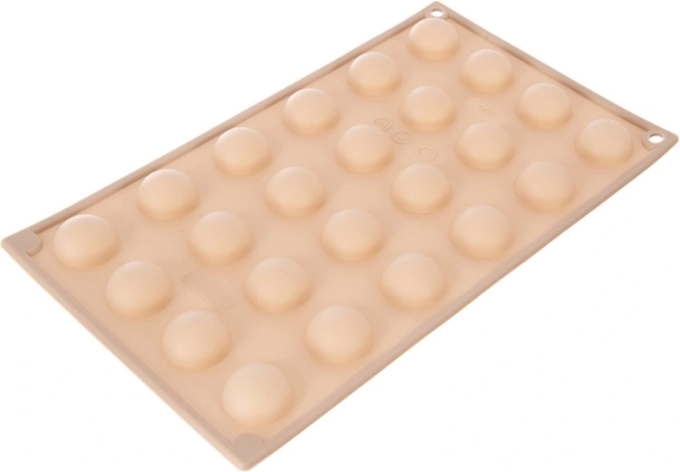Up to 24 perfect half-spheres at once