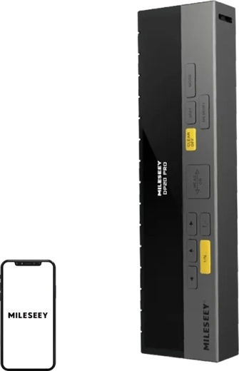 Mileseey DP20 Pro laser distance meter with OLED and Bluetooth (0.25–120 m)