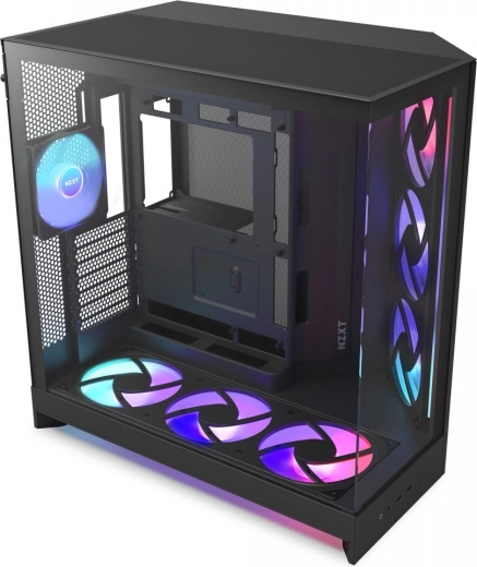 RGB оборудване в комплекта + NZXT Control Hub