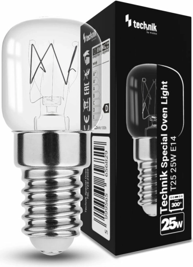 Oven Bulb Technik Special Oven Light T25 E14 25 W warm white