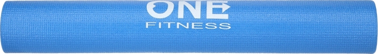 Йога постелка ONE FITNESS YM01 синя