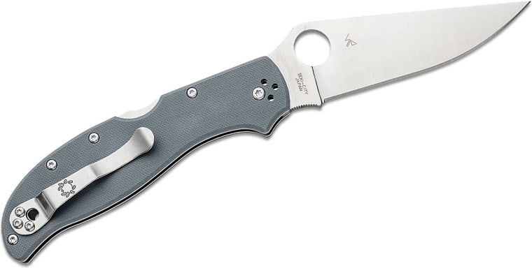 CPM-CruWear steel with satin finish